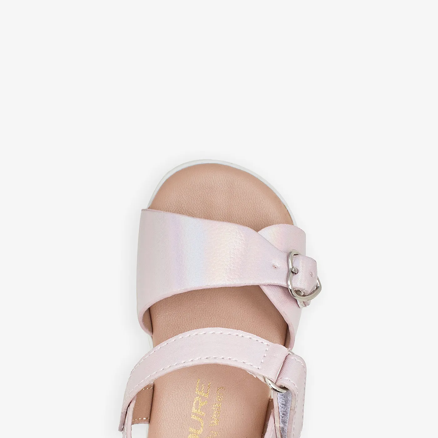 Girls' Shiny Sandals