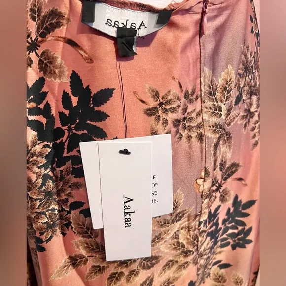 Gorgeous Passion Pink Floral Satin Backless Halter Maxi Dress
