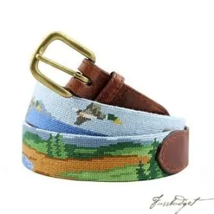 Great Outdoors Needlepoint Belt