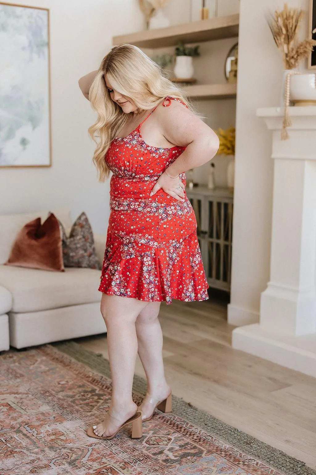 Hazel Blues® |  On Parade Floral Dress