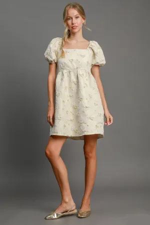 Hearts of Love Jacquard Mini Dress