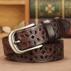 Hermann`s Elegant Classic Leather Belt