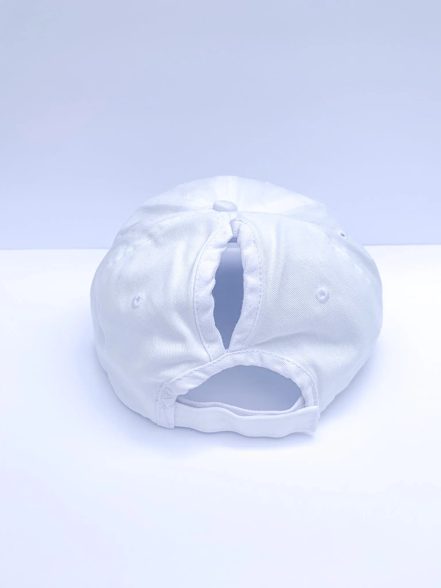 High Ponytail Baseball Hat