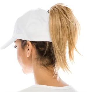 High Ponytail Baseball Hat