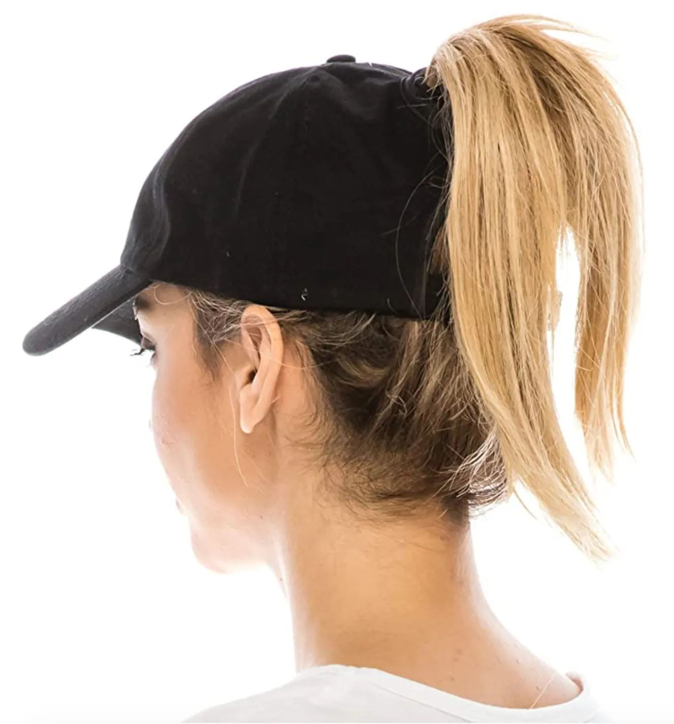 High Ponytail Baseball Hat