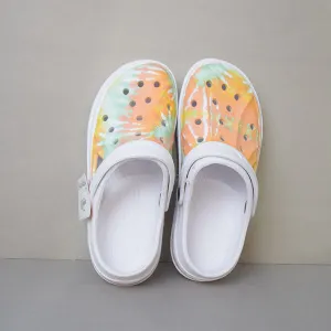 High Quality Summer Sandals Classic Outdoor Non-slip Slippers. (White Color) Size (40)