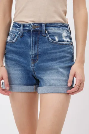 High Rise Mom Shorts