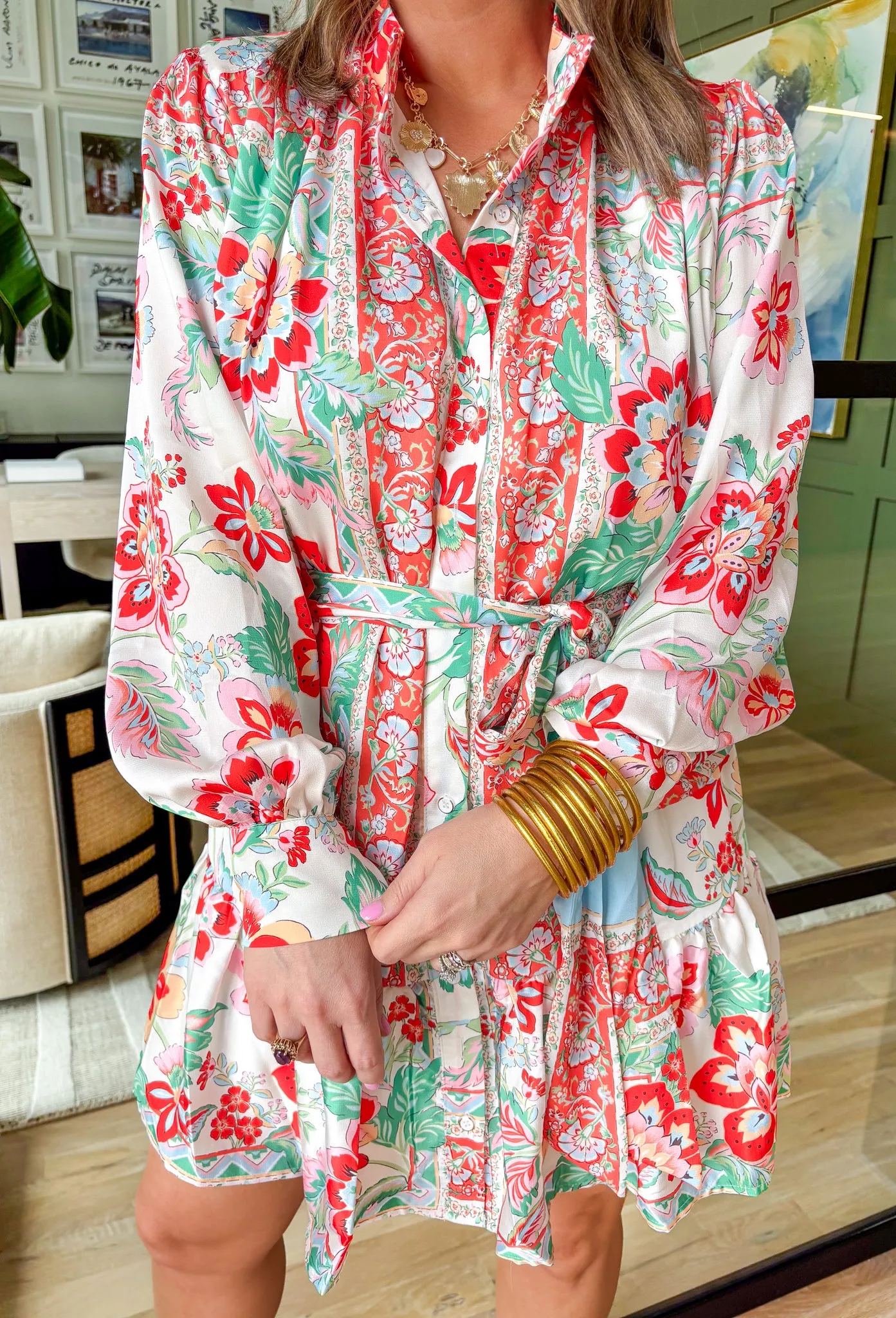 Hold My Hand Floral Dress