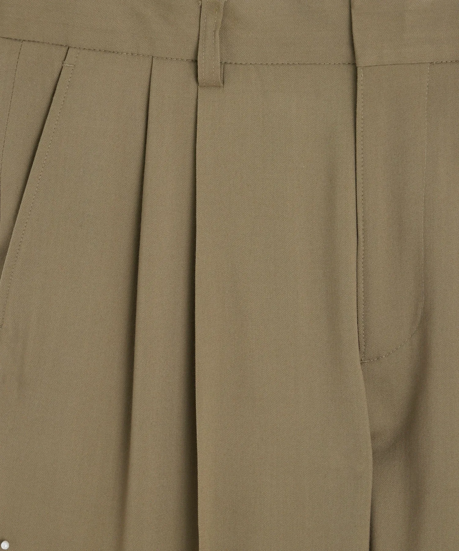 Italian Gabardine Self Belt Trouser