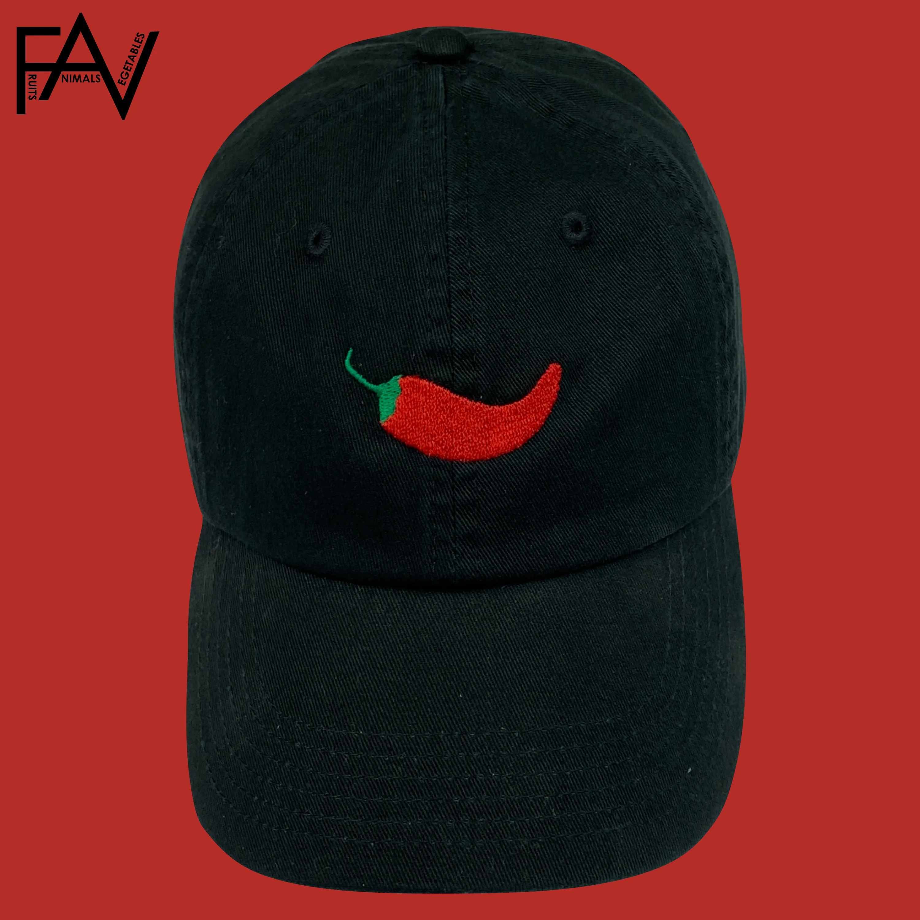 Jalapeno - Embroidery Champion Dad Cap