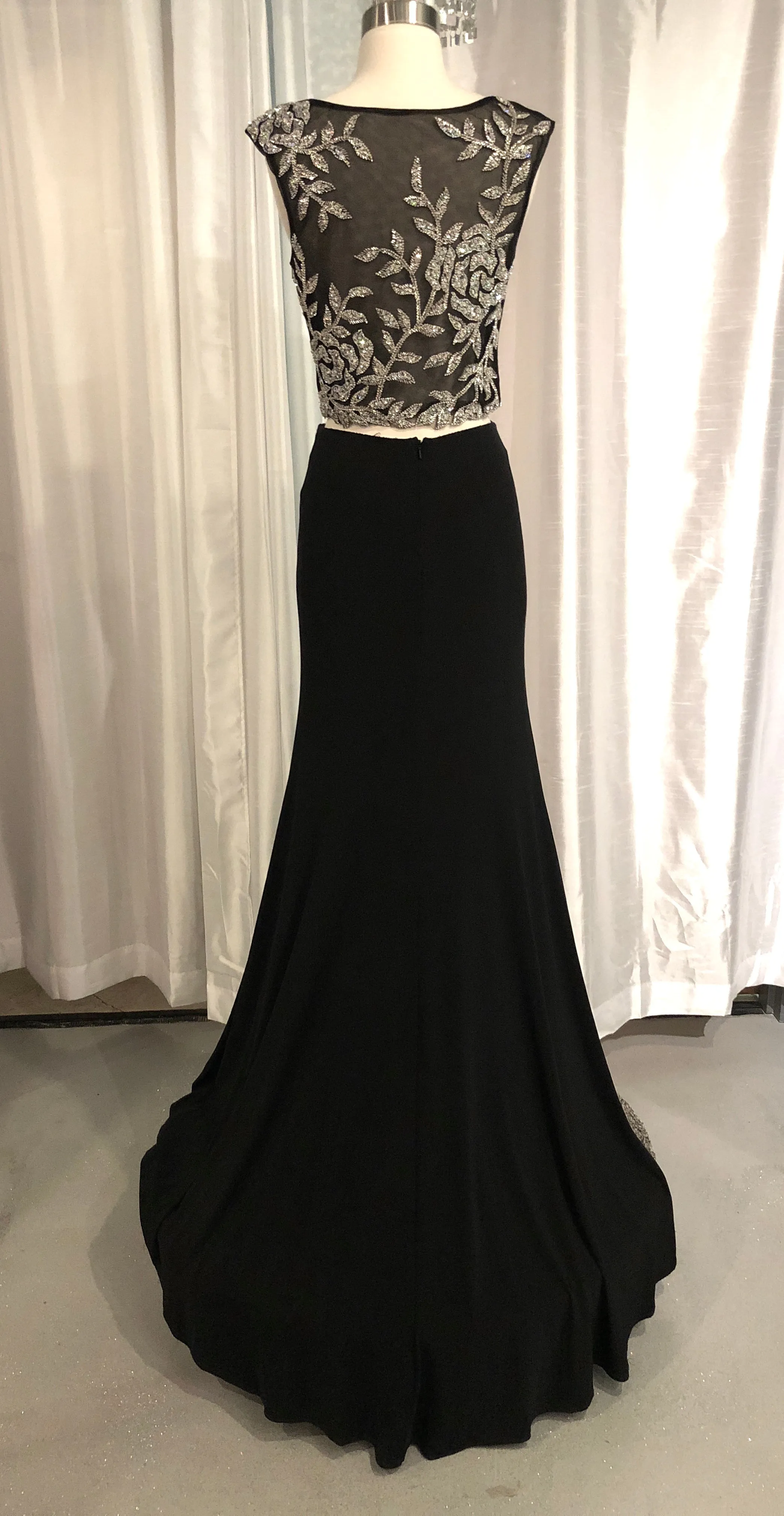 JASZ COUTURE Long 2-Piece Dress Size 6