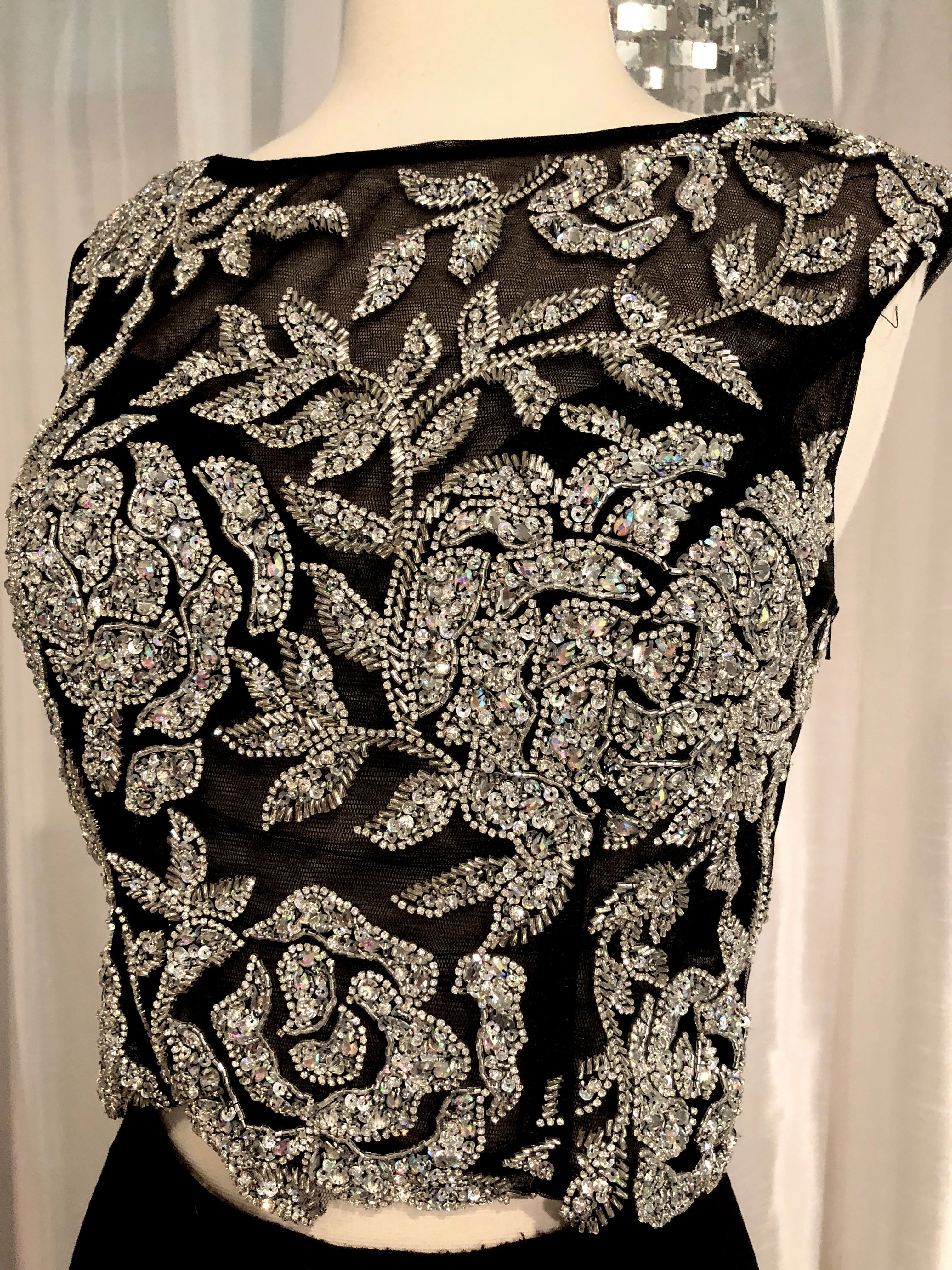 JASZ COUTURE Long 2-Piece Dress Size 6