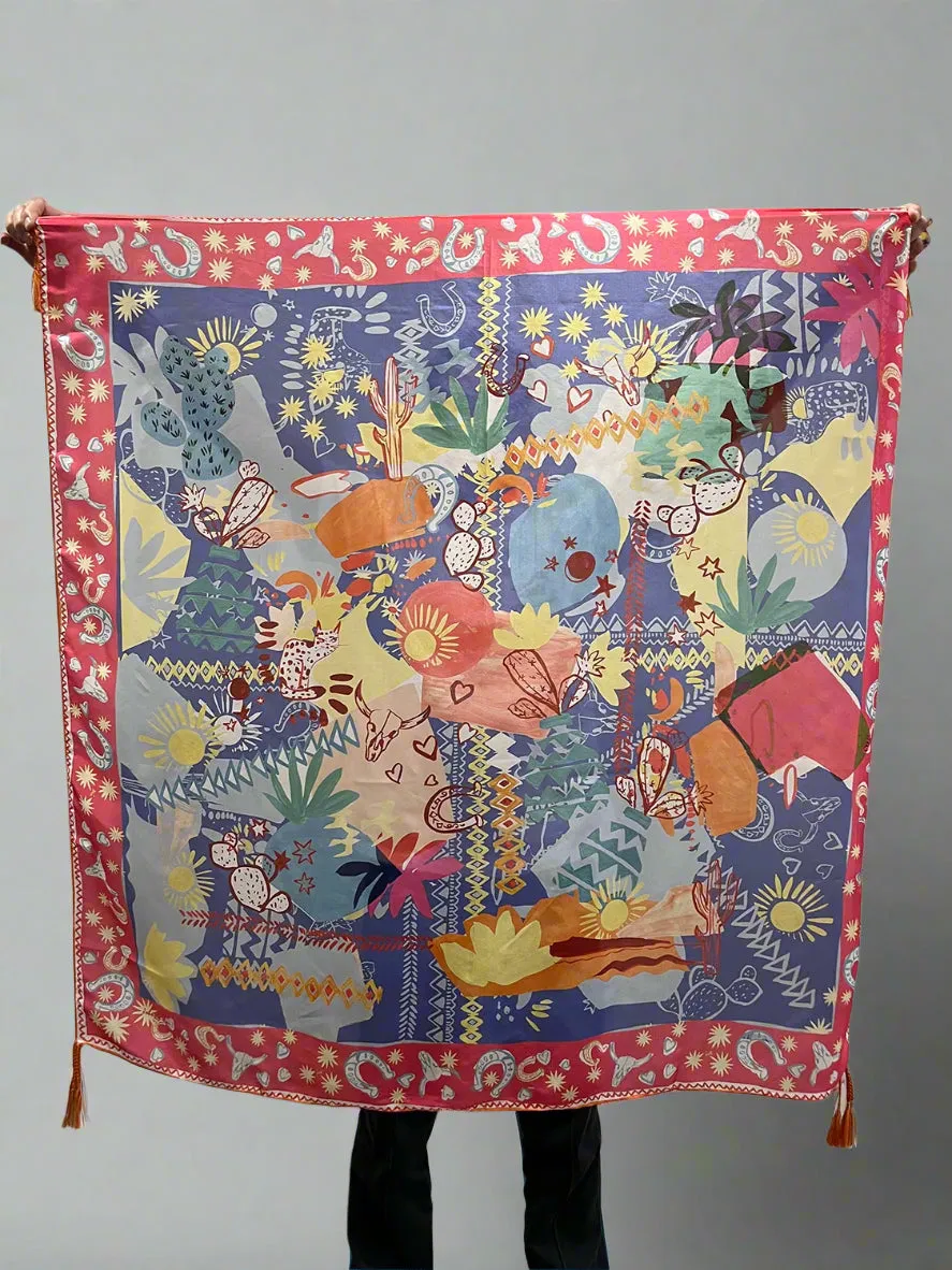 Johnny Was Silk Scarf - Liberty C92725-3