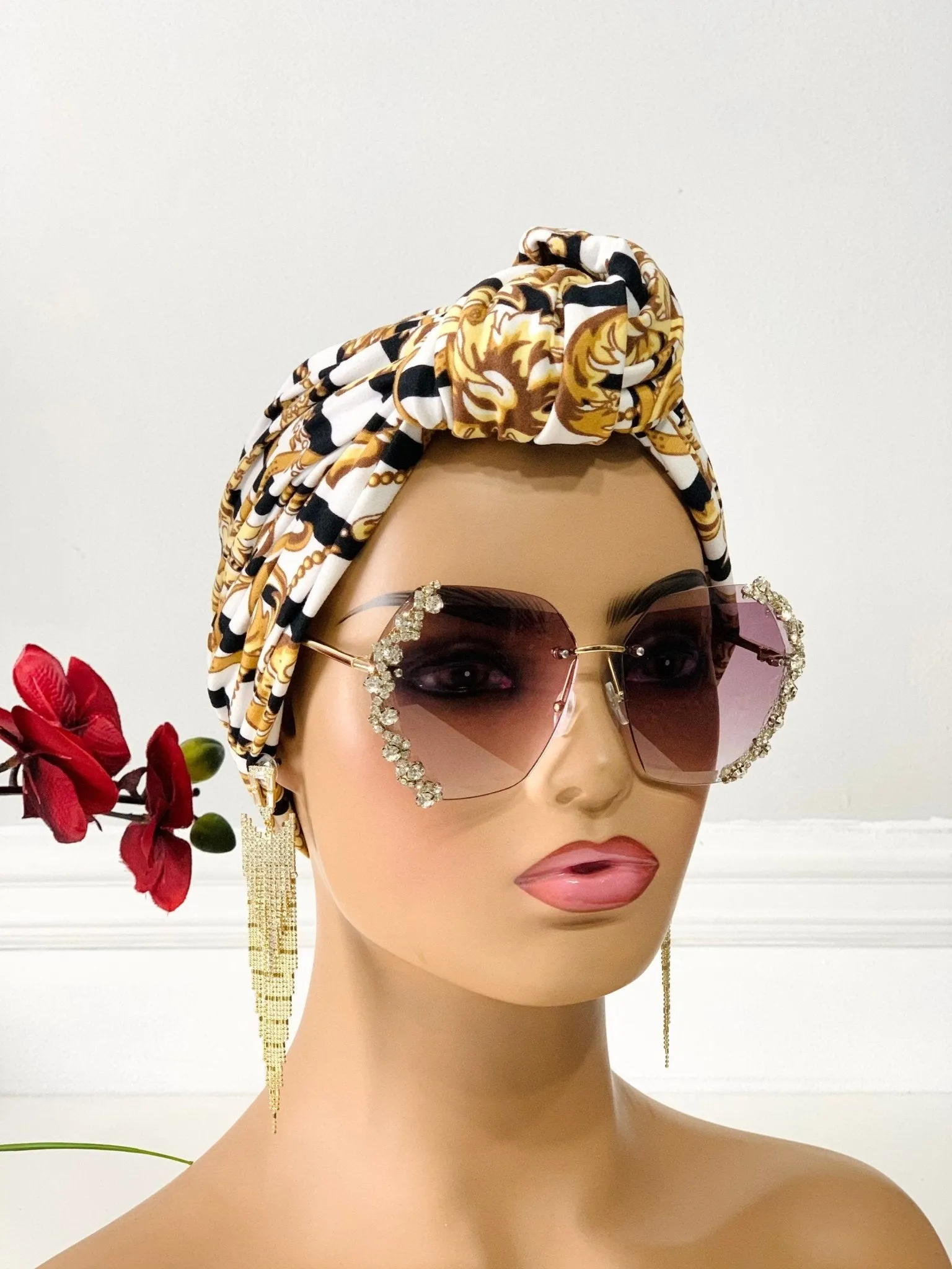 Josie Pretied Knotted Turban