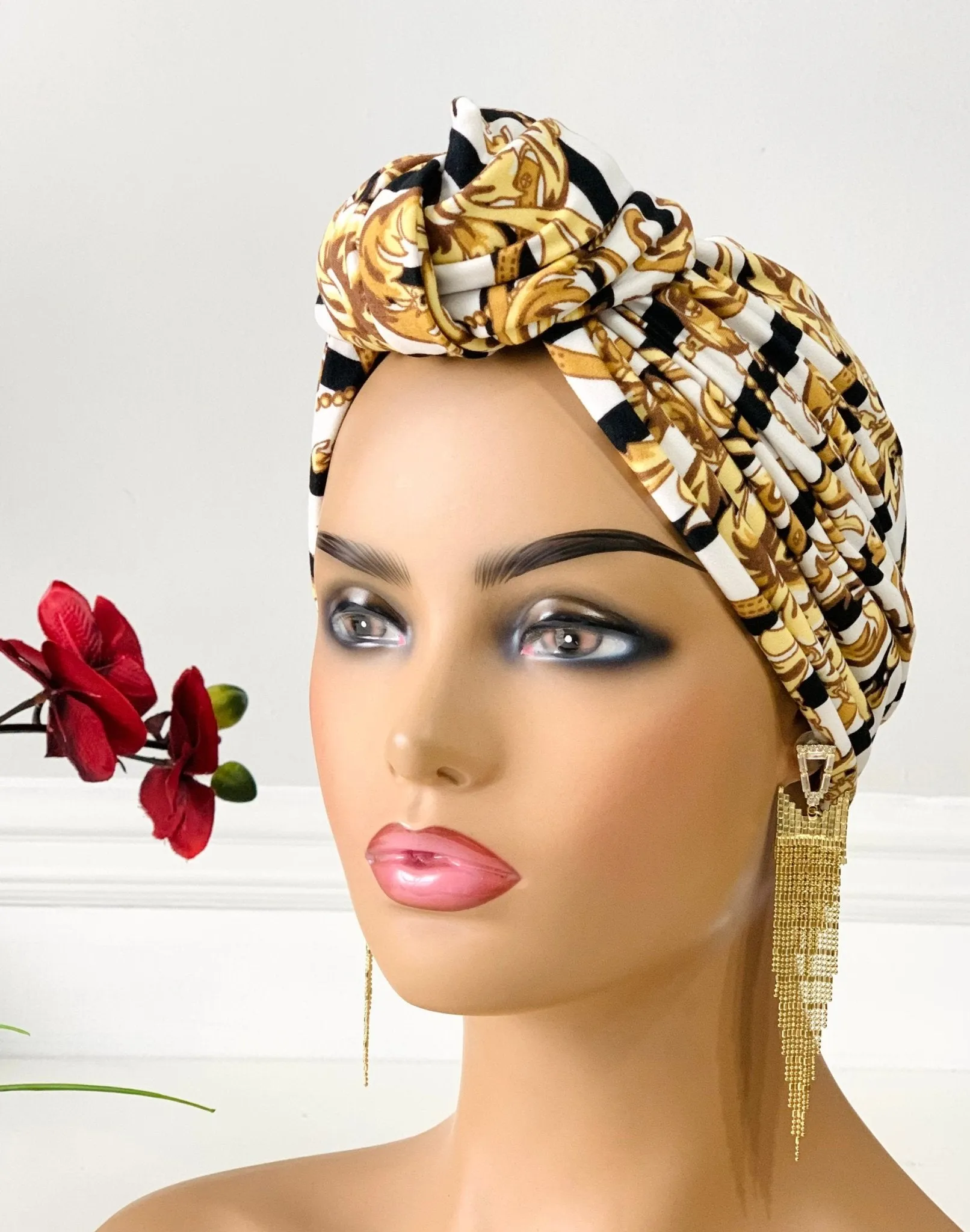 Josie Pretied Knotted Turban