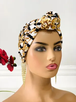 Josie Pretied Knotted Turban