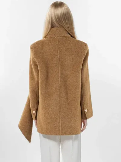 kahki Woolen coat