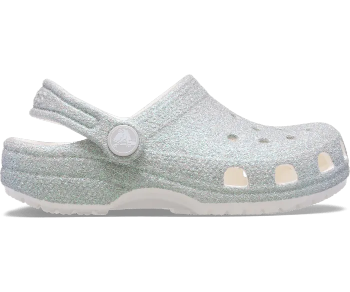 Kid's Classic Iridescent Glitter Clogs