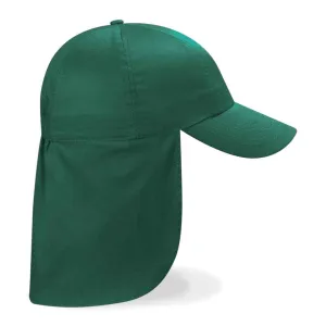 Kids Legionnaire Sun Protection Hat - Bottle Green