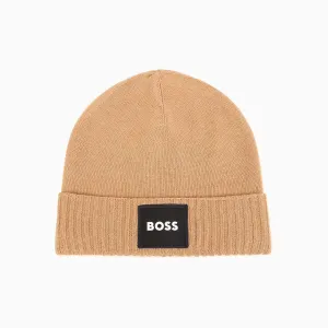 Kid's Pull On Knitted Beanie Hat
