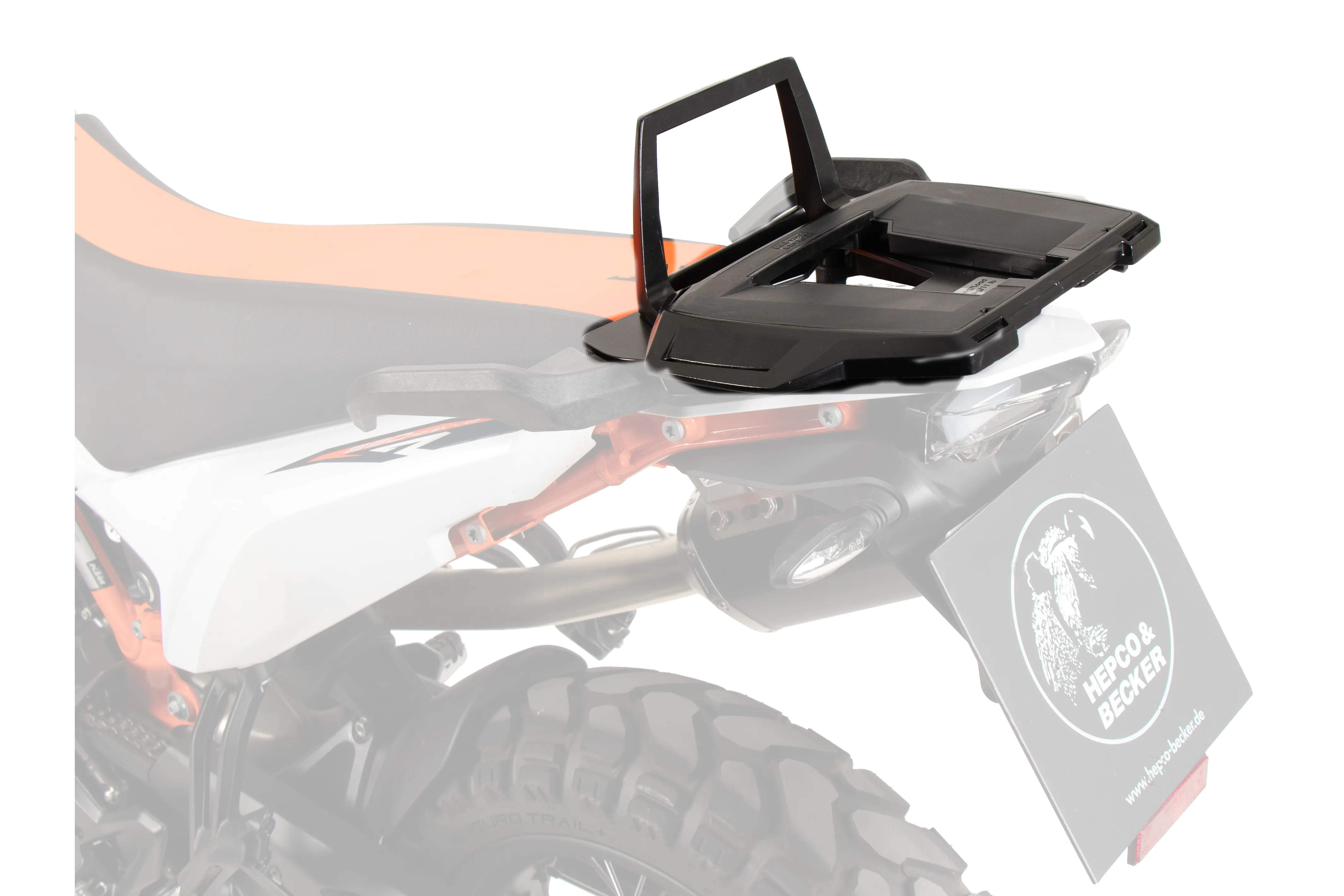 KTM 790 Adventure Topcase carrier - Fixed Hinge (Alu Rack)