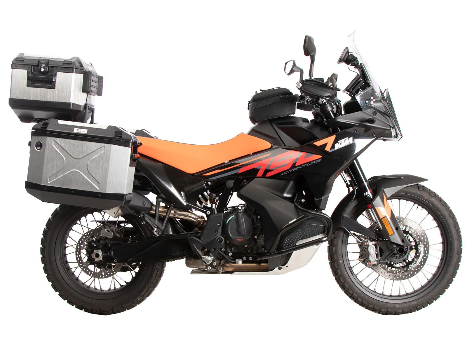 KTM 790 Adventure Topcase carrier - Fixed Hinge (Alu Rack)
