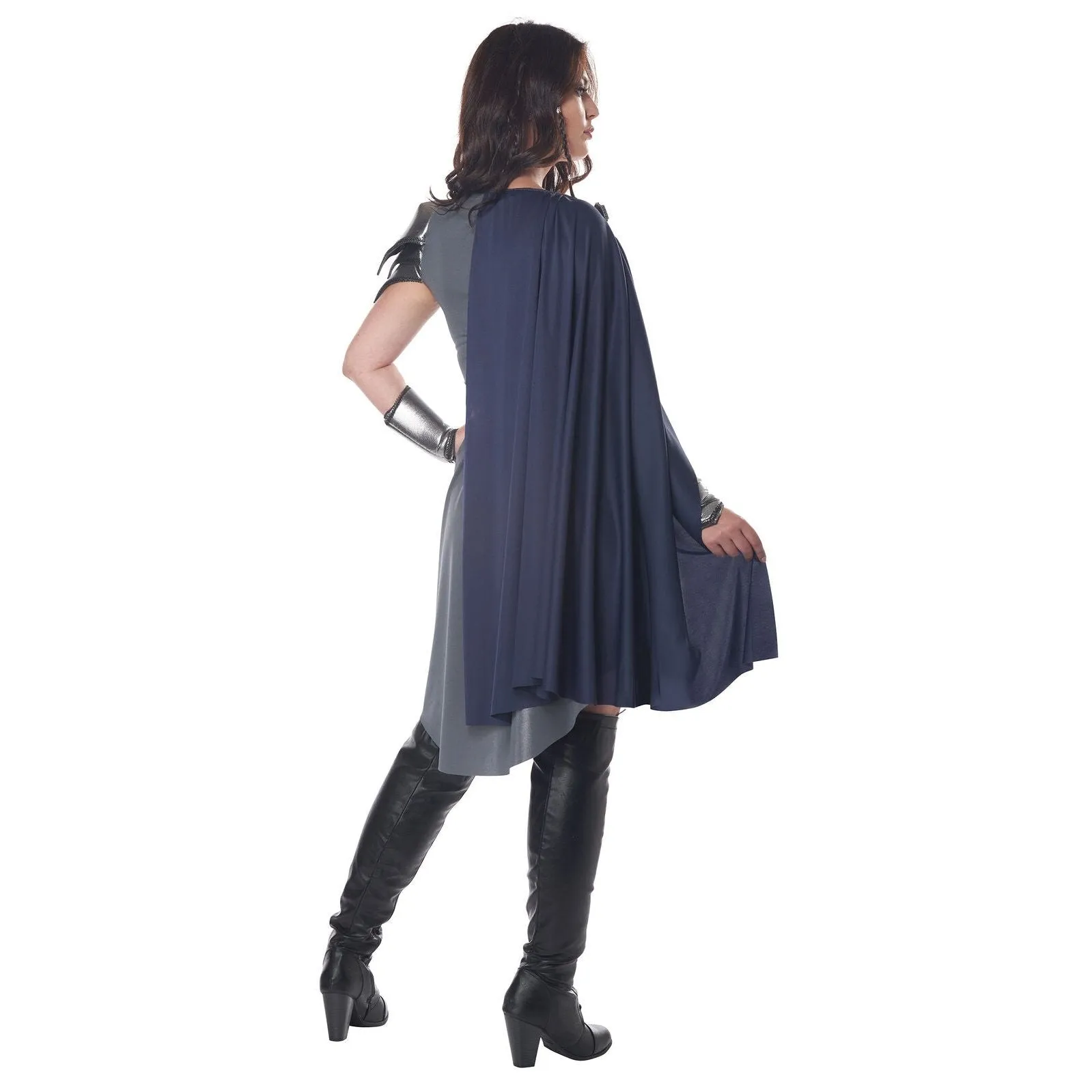 Lady Knight Adult Costume, Grey