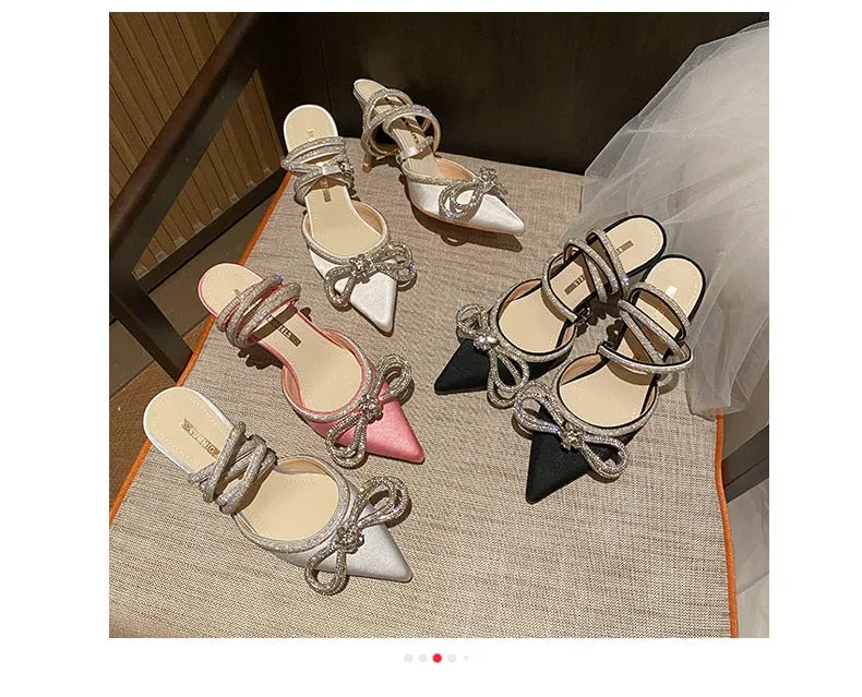 Lady Shoes Genuine Leather High Heels