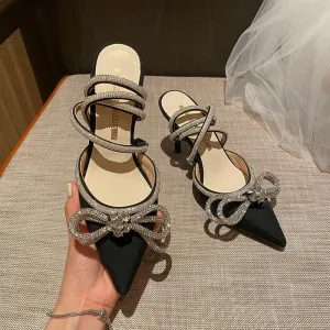 Lady Shoes Genuine Leather High Heels