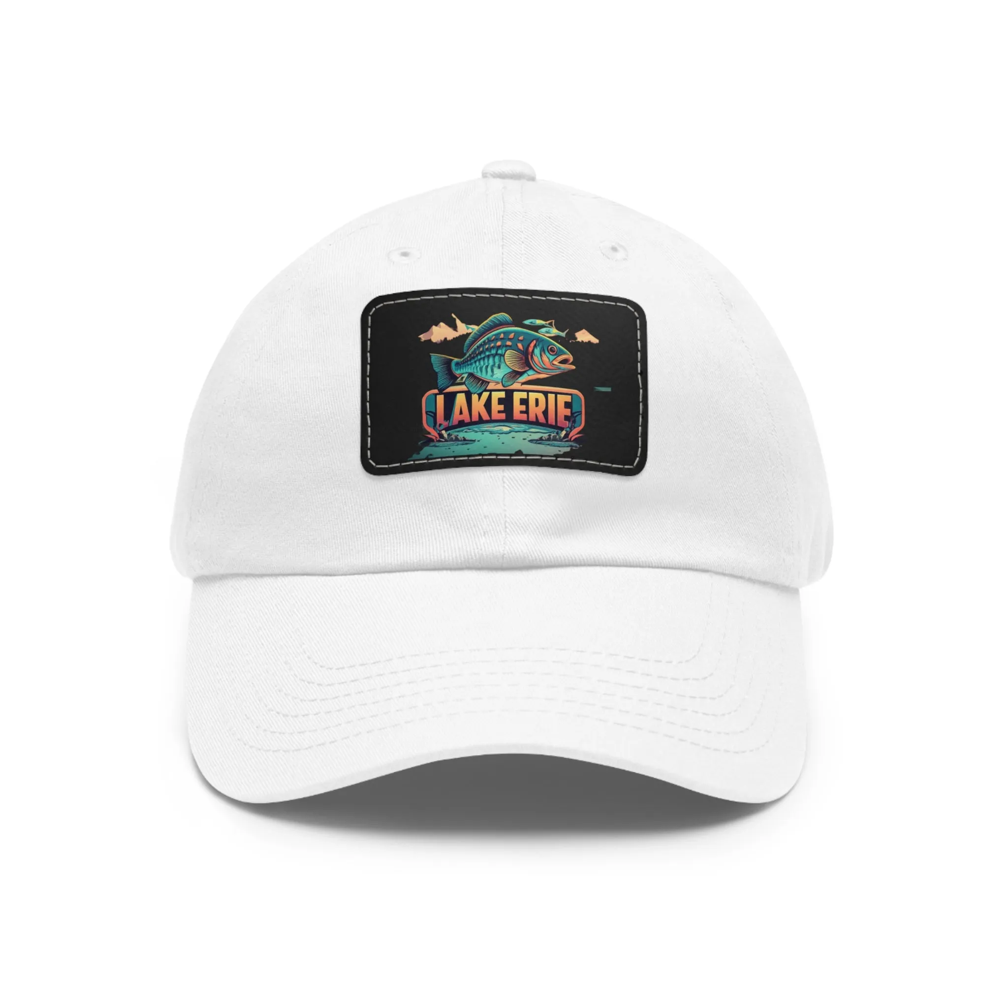 Lake Erie Leather-Patch Hat, High-Quality Stylish Lakeheadwear