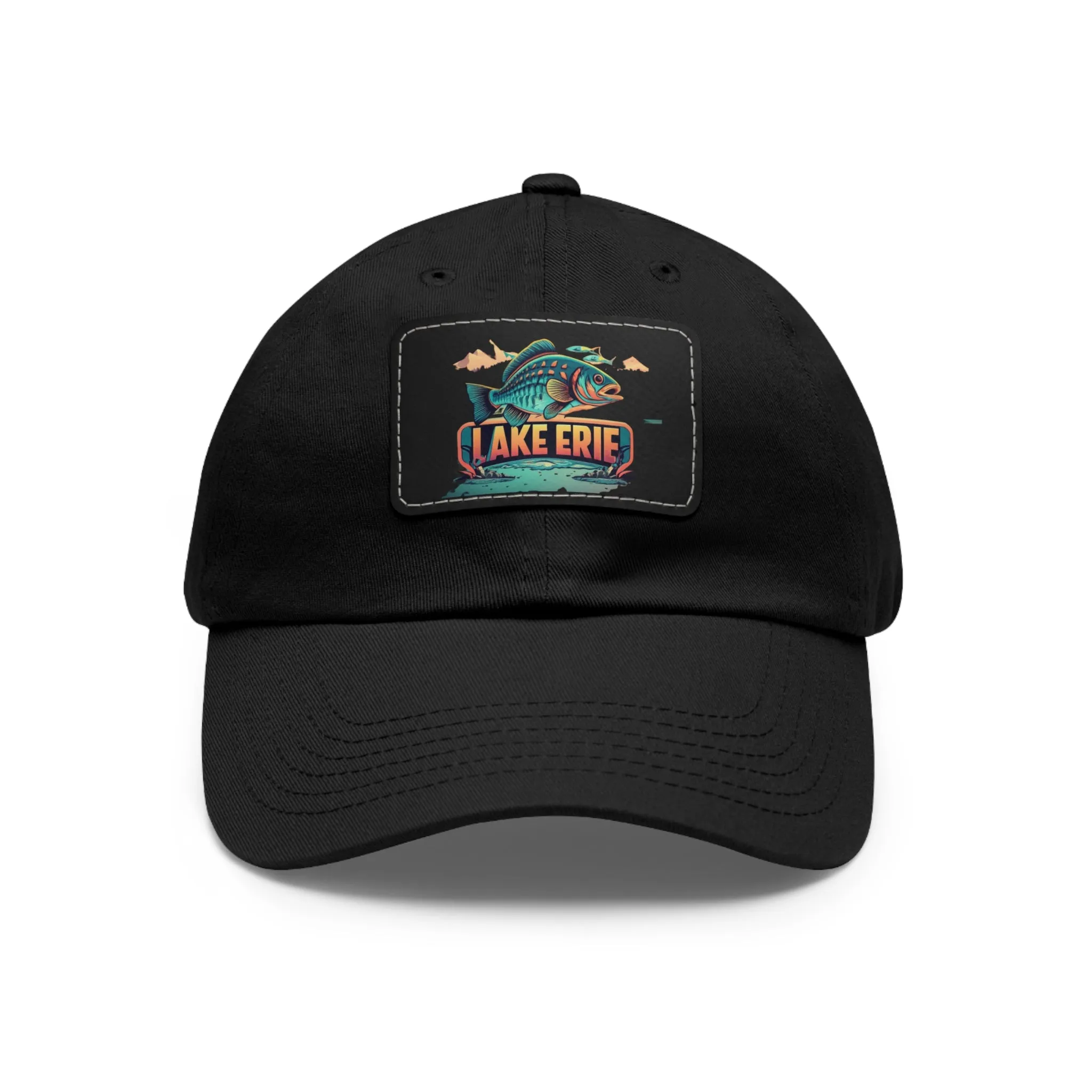 Lake Erie Leather-Patch Hat, High-Quality Stylish Lakeheadwear