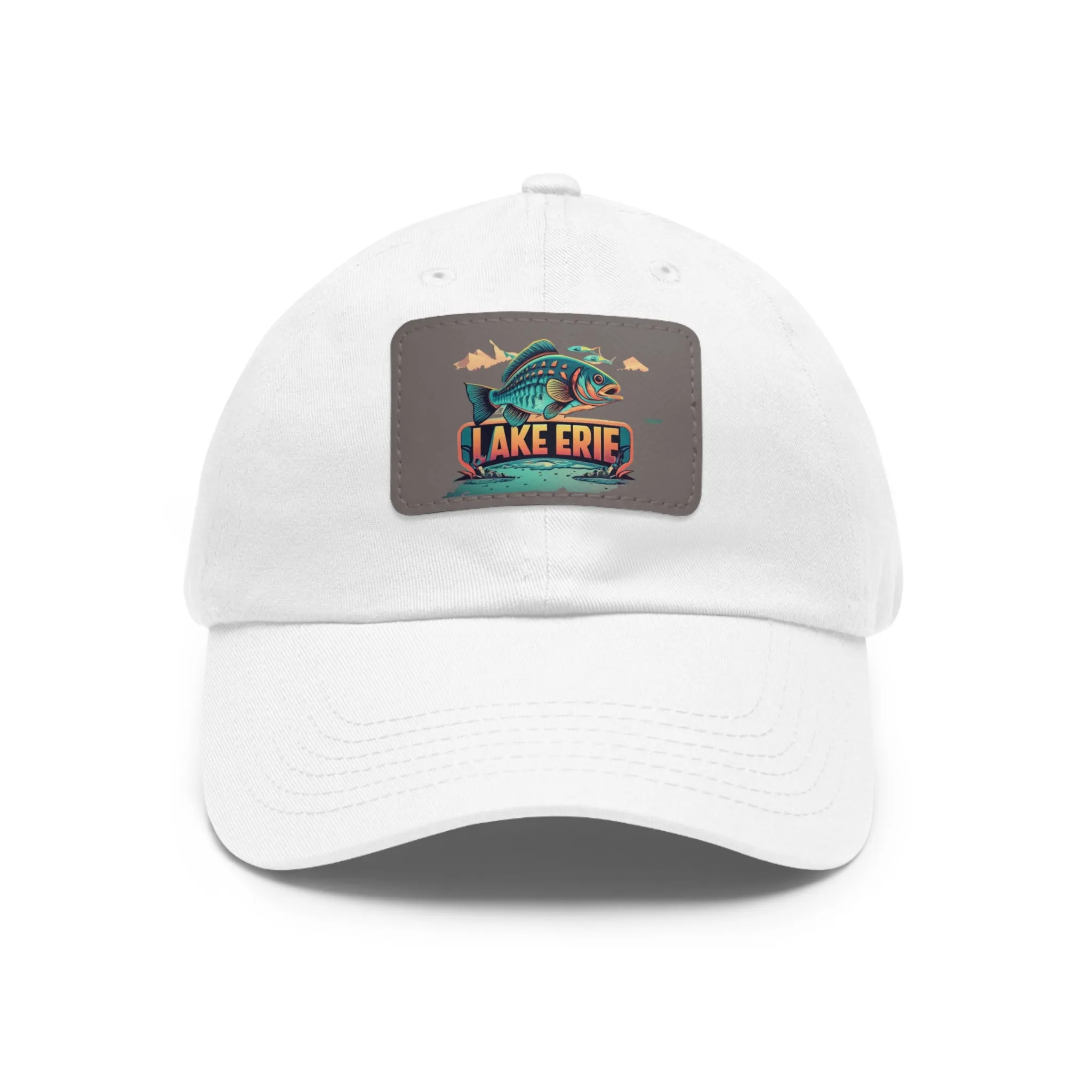 Lake Erie Leather-Patch Hat, High-Quality Stylish Lakeheadwear