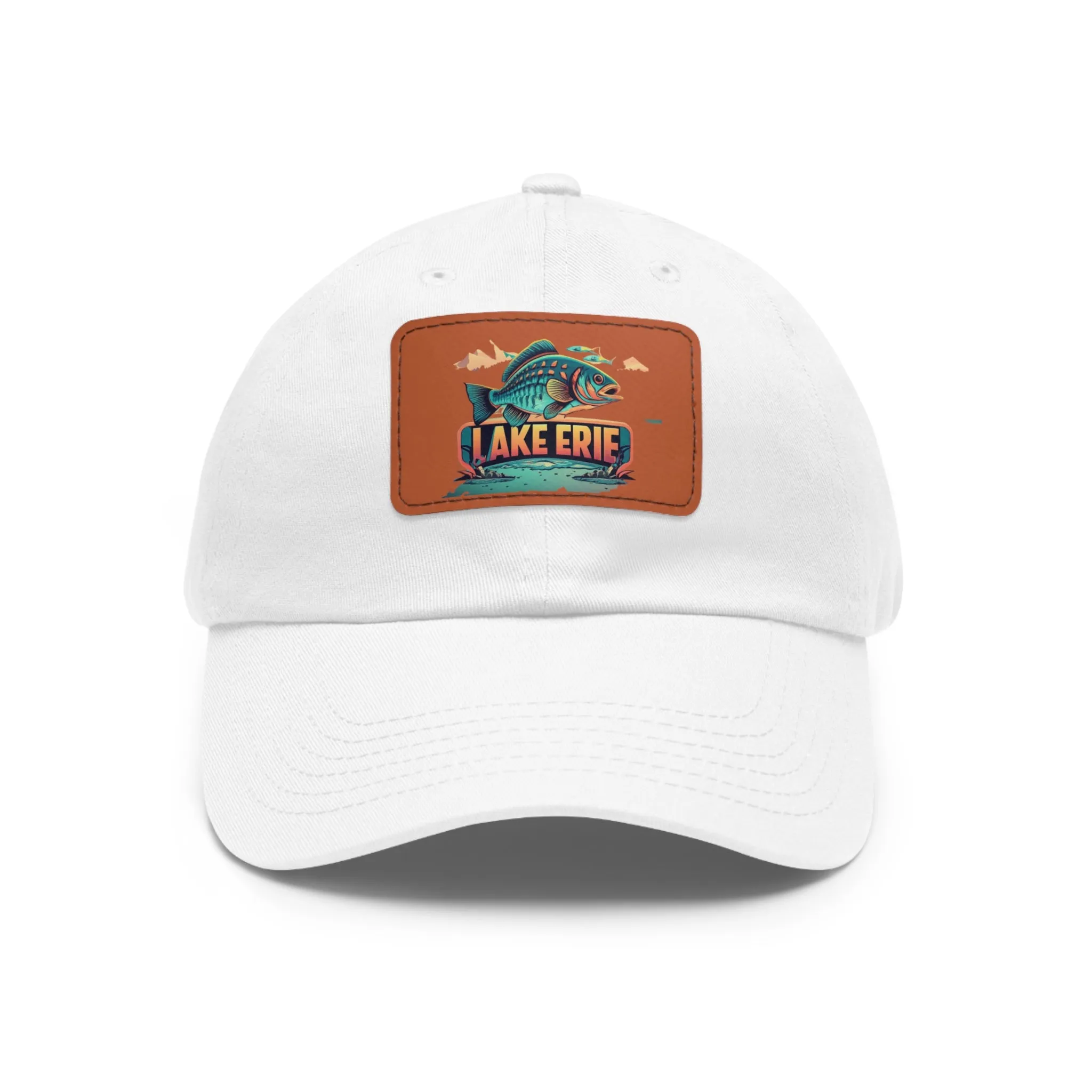 Lake Erie Leather-Patch Hat, High-Quality Stylish Lakeheadwear