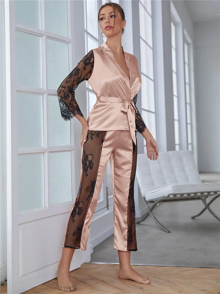 legant Satin Pajama Set