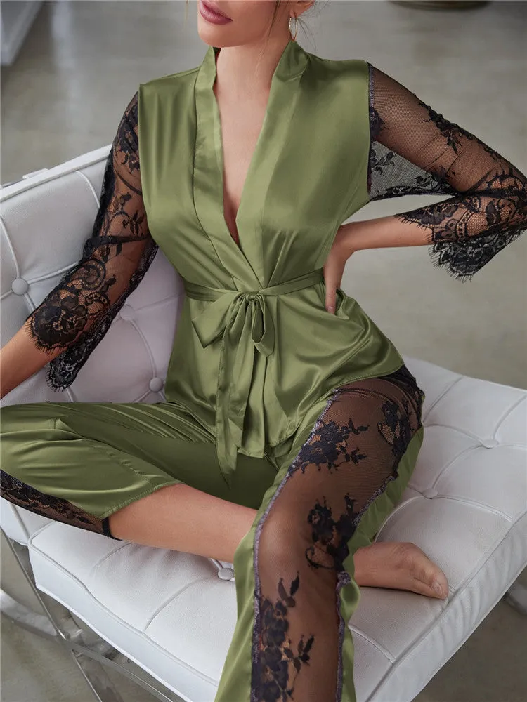 legant Satin Pajama Set