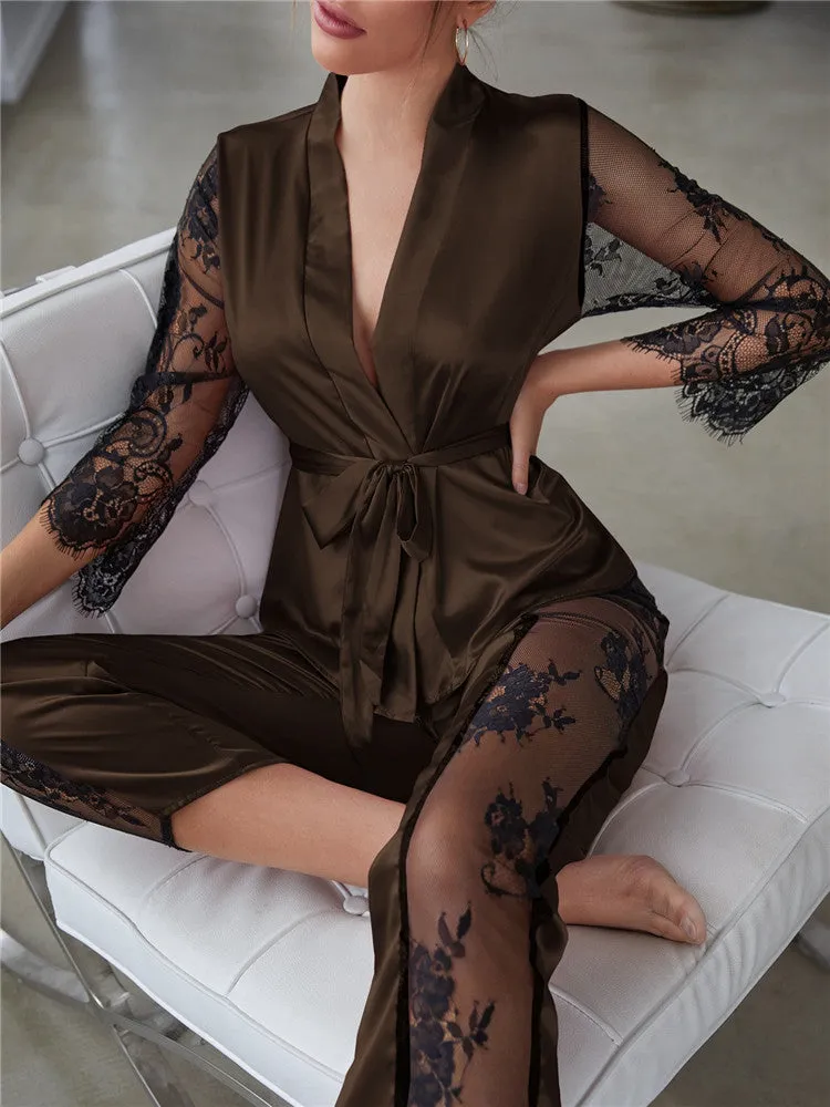 legant Satin Pajama Set