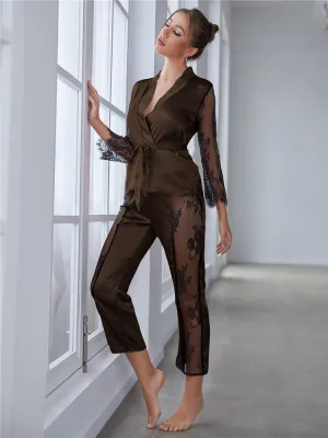 legant Satin Pajama Set