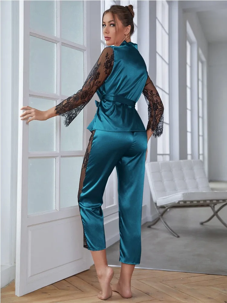 legant Satin Pajama Set