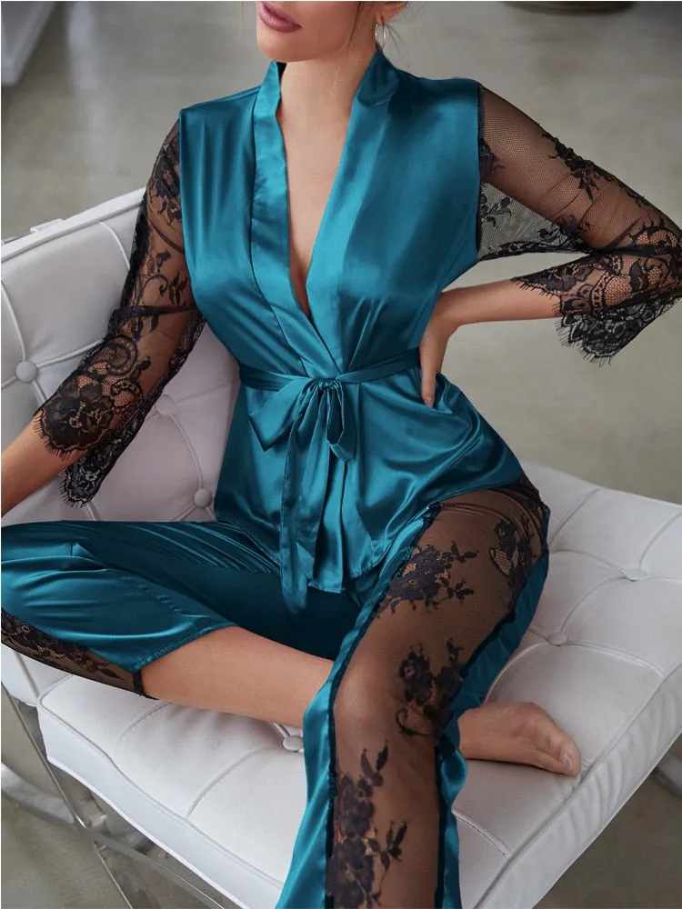 legant Satin Pajama Set