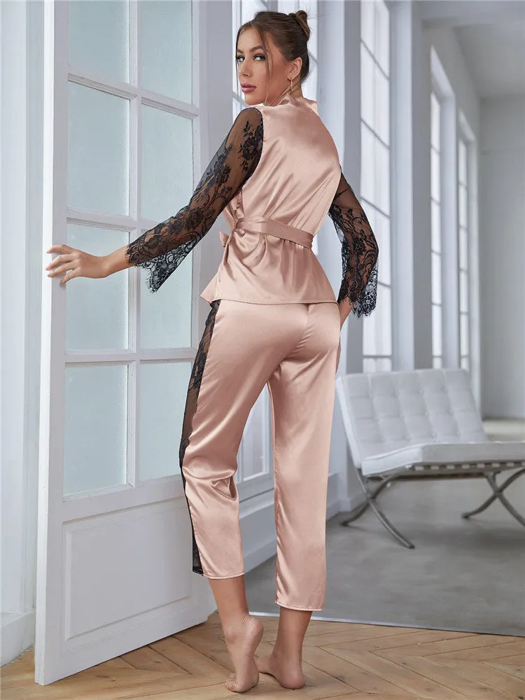 legant Satin Pajama Set