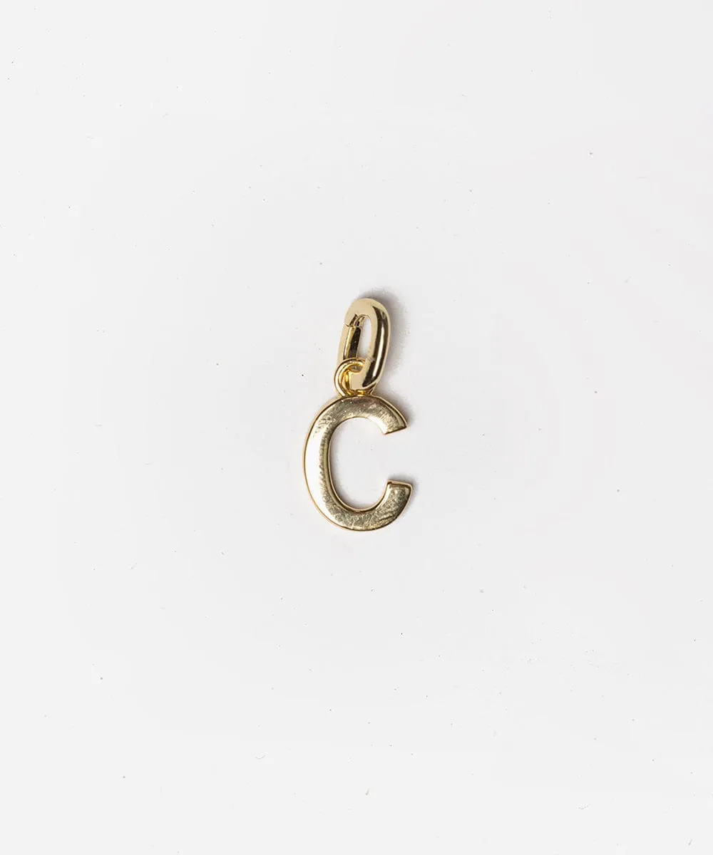 Letter Hat Charm