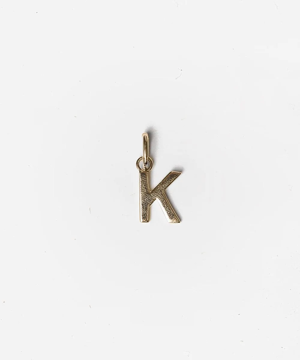 Letter Hat Charm
