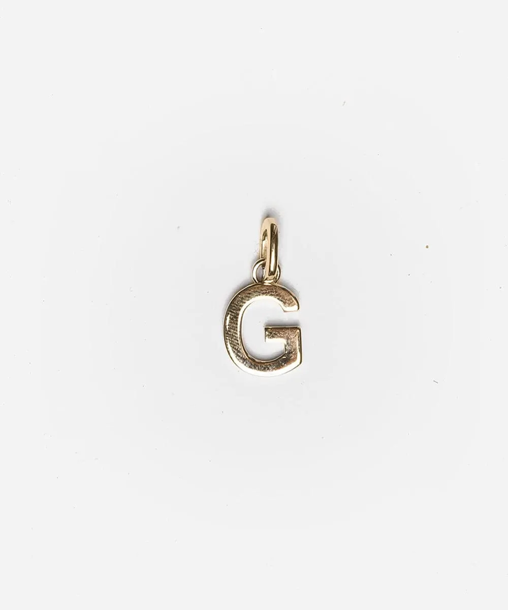 Letter Hat Charm
