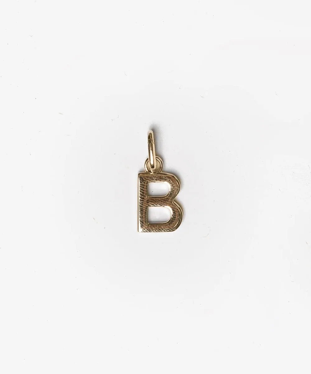 Letter Hat Charm