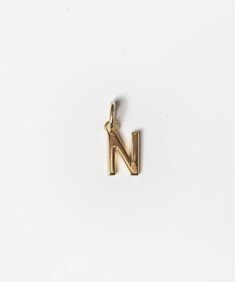 Letter Hat Charm