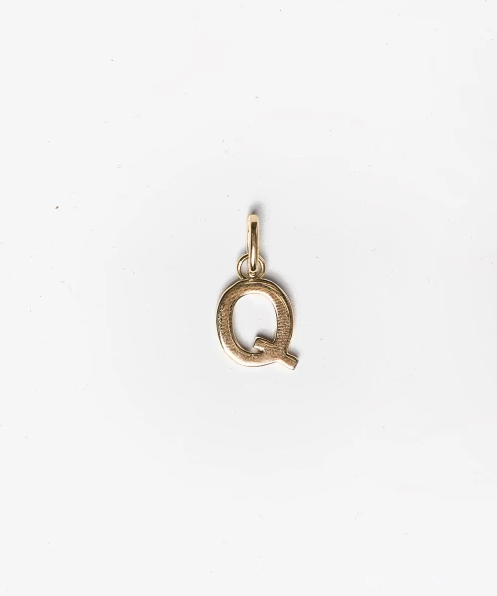 Letter Hat Charm