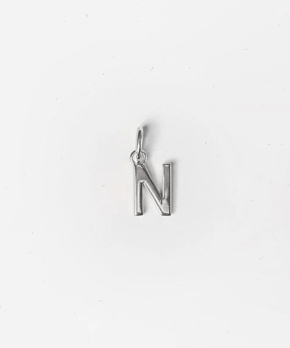 Letter Hat Charm