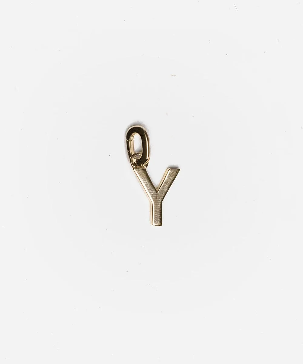 Letter Hat Charm