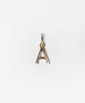 Letter Hat Charm