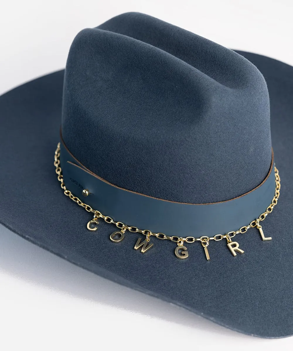 Letter Hat Charm